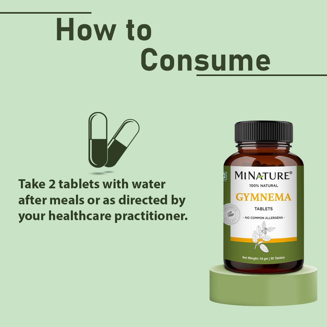 Gymnema Tablets by mi Nature | 90 Tablets, 1000 mg | 45 Days Supply | Gurmar | Gymnema Sylvestre Supplements | Vegan - Image 5