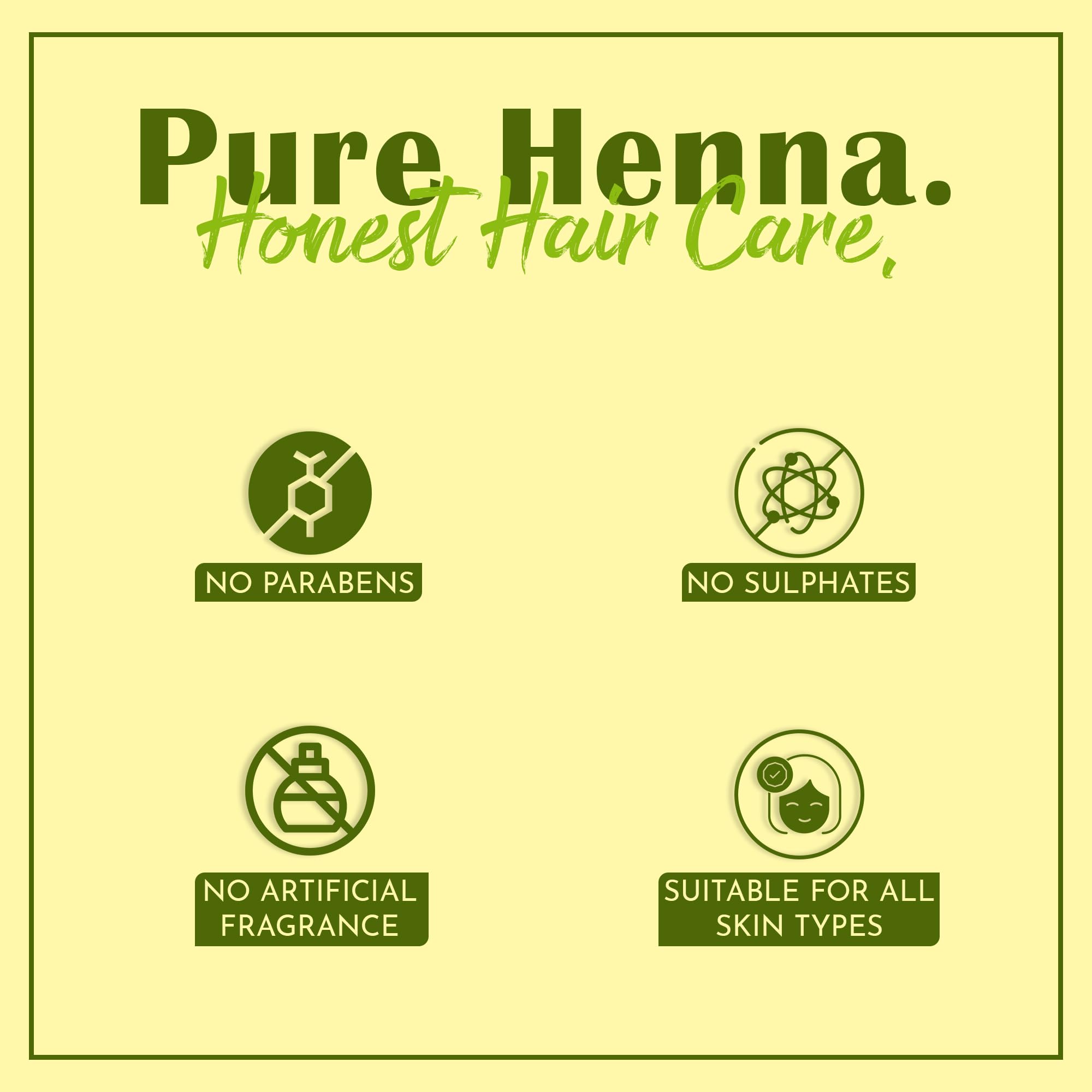 Mi Nature Pure Henna Powder (Lawsonia Inermis) 1Kg - Natural Plant-Based Hair Coloring & Conditioning Treatment - Herbal Hair Care Formula - No Added Preservatives - Image 6